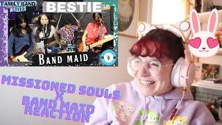 BESTIE - Band Maid | Missioned Souls | Family Band cover REACTION [BAND-MAID AND MISSIONED SOULS!?]