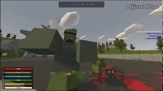 Unturned 3.20.9.1 - Punching a Mega Zombie to Death (Easy, No Healing)