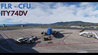 MFSᴴᴰ|De pista corta a Fly Tampa Grecia!|Florencia(LIRQ) - Corfu(LGKR)|FENIX 319 CFM|IVAO