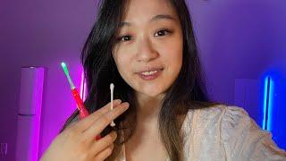 Relaxing ASMR 3D Ear Cleaning in VR!! (with otoscope ear pick and q-tip)