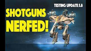 War Robots — SHOTGUN NERF!?!