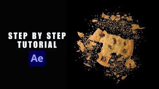 Creating Shatter Effects in After Effects | Biscuit Advertisement Tutorial - Visual Effects Tutorial