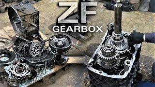 REPAIR OF ZF GEARBOX / FULL ASSEMBLY / TRUCK MILEAGE 40 000 KM