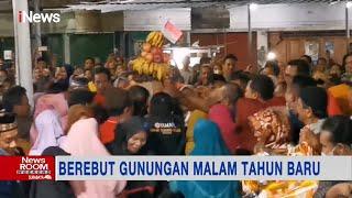 Ratusan Warga Sidoarjo Berdesakan Berebut Gunungan Aneka Buah Hasil Panen Part 05 #iNewsRoom 01/01