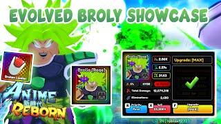 Evolved Mythical Broly FULL AOE INSANE Showcase Anime Reborn - Roblox