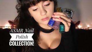 АСМР Коллекция Лаков & Нежный Шёпот  || ASMR Nail Polish Collection & Russian Whisper 