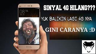 CARA KEMBALIKAN SINYAL 4G YANG HILANG