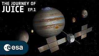 From launch to lunar-Earth flyby | The journey of Juice (episode 1)