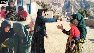 Saadi's mother's disturbance and severe fight with Fatima and the landlord