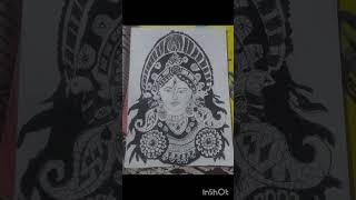 my first Mandala art #drawing  #shorts#creative banda #Yashasvi #