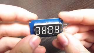 Подключение дисплея TM1637 к Arduino