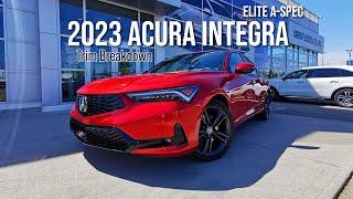 2023 Acura Integra | Elite A-Spec | TRIM BREAKDOWN | West Side Acura in Edmonton Alberta