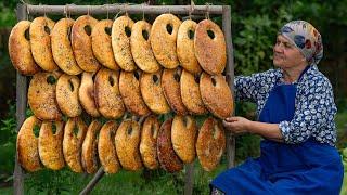 Rustic Kaak Bread | Wood Oven Baking at its Finest