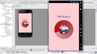 17. Android Studio 1.5.1 - ImageView Circular (splash)