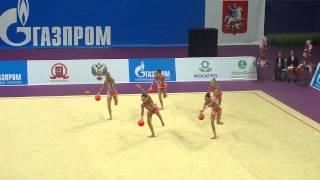 Russia juniors group  MOSCOW R. G. GRAND PRIX