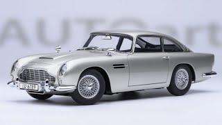 Unboxing The Autoart Aston Martin DB5 Goldfinger 1/18 Model Car 2024