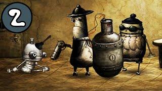 РОБОТ - МУСОРЩИК спасает город ЧАСТЬ#2 ИГРА MACHINARIUM на канале Мистер Игрушкин