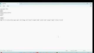 How to insert an image In HTML on notepad text editor