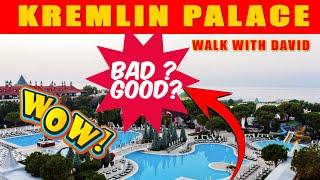 WALKING IN KREMLIN PALACE HOTEL ANTALYA 2024 | WALK WITH DAVID IN TURKEY