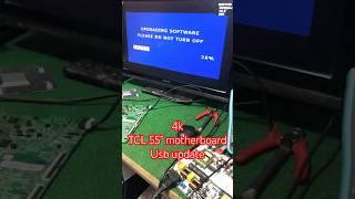 tcl 55” motherboard usb update  #shorts #electronic @Ktmgadgetfixer