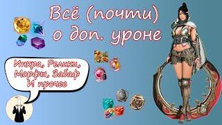 BDO Всё (почти) о доп уроне (морфы, забаф, реликвии, инкрустация и прочее)