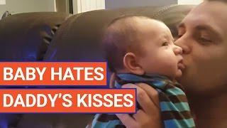 Baby Doesn't Like Kisses Video 2016 | Daily Heart Beat