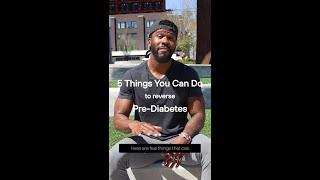 Five Tips to REVERSE and Avoid Prediabetes for Lower Blood Sugar Levels | Austin McGuffie