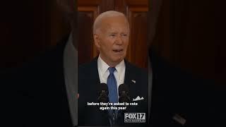 President Biden discusses Supreme Court ruling on former President Donald Trump