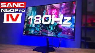 ЗОЛОТОЙ СТАНДАРТ в 2024! Игровой Монитор SANC N50Pro IV - IPS 180 Гц 1Мл ПОЛНЫЙ ОБЗОР и ТЕСТ