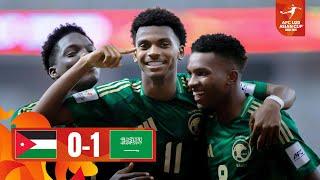 Haqawi’s goal makes the difference! | Jordan - Saudi Arabia | Highlights | AFC U20 Asian Cup™ 2025