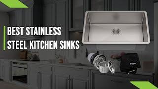 Top 5 Best Stainless Steel Kitchen Sinks in 2023 | Best Kitchen Sink Reviews [Buyer's Guide]