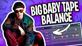 BIG BABY TAPE - BALANCE \ КАК СДЕЛАТЬ БИТ за 5 МИНУТ \ FL STUDIO ТУТОРИАЛ