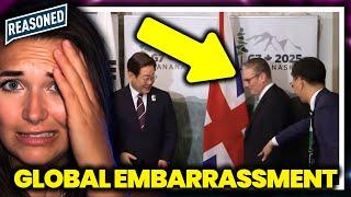 WHOOPS: Starmer Mistakes INTERPRETER for South Korean President at G7!