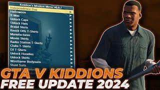 [Update!] Kiddions Mod Menu | Free Mod Menu GTA 5 | Cheat & Hack Menu GTA V | Free Download [2024]