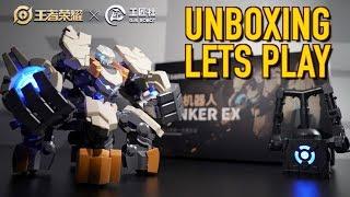 UNBOXING & LETS PLAY - Ganker EX Robot SHIELD MOUNTAIN  - FIGHTING MECH ROBOT - Full Review