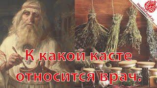 К какой касте относится врач.  "Технологии Личного и Социального Здоровья".