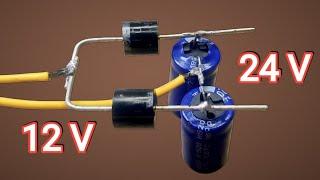 12v to 24v converter | 12v to 24v converter high amp | How to make 12v to 24v converter