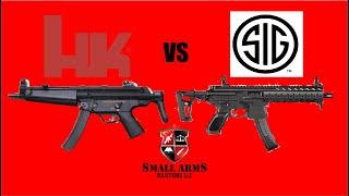 Sig MPX vs HK MP5