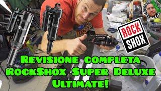 Revisione completa Rockshox Super Deluxe Ultimate, altro ammortizzatore RINATO!! ​🪛​​