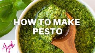 How to Make Pesto - Cooking With Ayeh