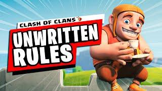 25 Unwritten Rules Of Clash of Clans