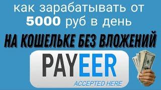 КАК ЗАРАБОТАТЬ НА PAYEER КОШЕЛЬКЕ В 2024 году / ПОЛНЫЙ ГАЙД /ИНСТРУКЦИЯ БИРЖА PAYEER