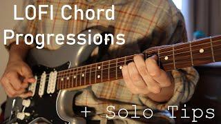 Guitar Chord Progressions For Lofi Hip Hop (Chillhop, Jazzhop) With Soloing Tips + Samples