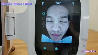 Magic Mirror M9 Skin Analyzer brife introduction and operation