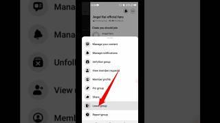 Facebook Se group Delete Kaise Karen | How to delete Facebook group || #shorts