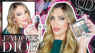 IS DIOR WORTH THE SPLURGE? // DIOR LIP GLOW OIL + BACKSTAGE EYE PALETTE