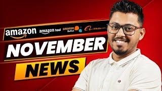 Amazon News November 2024 - FBA Fee Update, Amazon Challenge Temu, Product Search with Google Maps