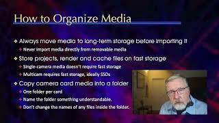 How to Organize, Access and Backup Media for Video Editing