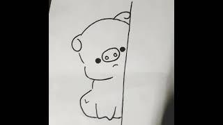 cute doodles drawing/easy drawing ideas/universal craft