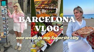 BARCELONA VLOG I Café hopping, enjoying the city, beach days, vintage shopping